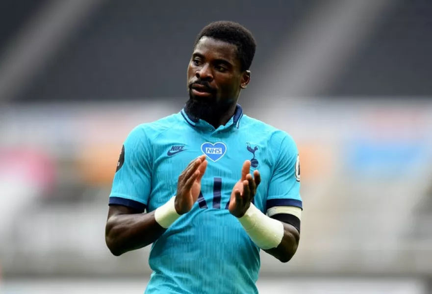 Serge Aurier is likely to be heading to the exit door at Spurs following the signing of Doherty. Photo: Michael Regan/NMC Pool