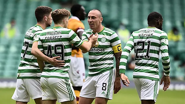 Neil Lennon Defends Striker Selection As Celtic Grind Down Motherwell