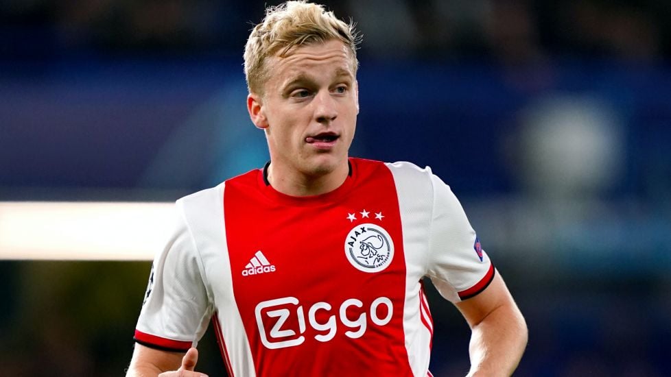 Manchester United Close To Agreeing Deal With Ajax For Donny Van De Beek