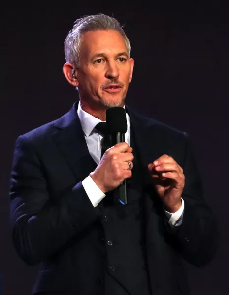 Gary Lineker is reportedly set to welcome a refugee into his home. Photo: Jane Barlow/PA