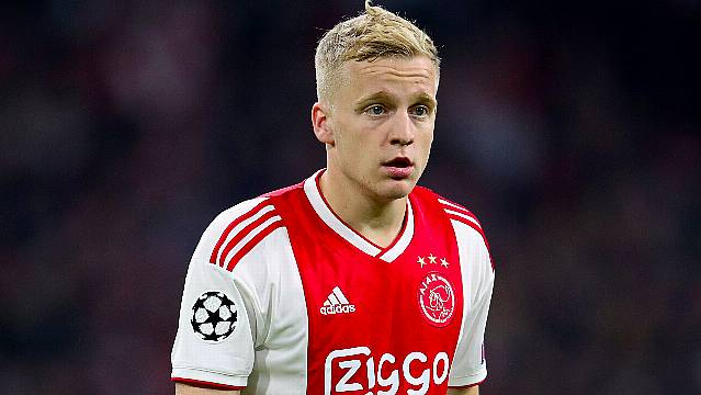 Van Der Sar Proud Of New Manchester United Signing Donny Van De Beek