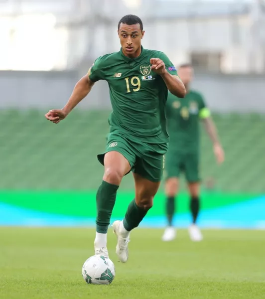 Teenage Norwich striker Adam Idah made his senior Republic of Ireland debut in Bulgaria (Niall Carson/PA)