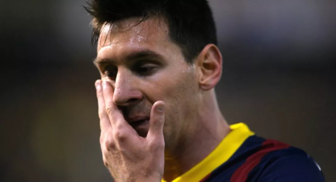 Lionel Messi had been heavily linked with a move to Manchester City.