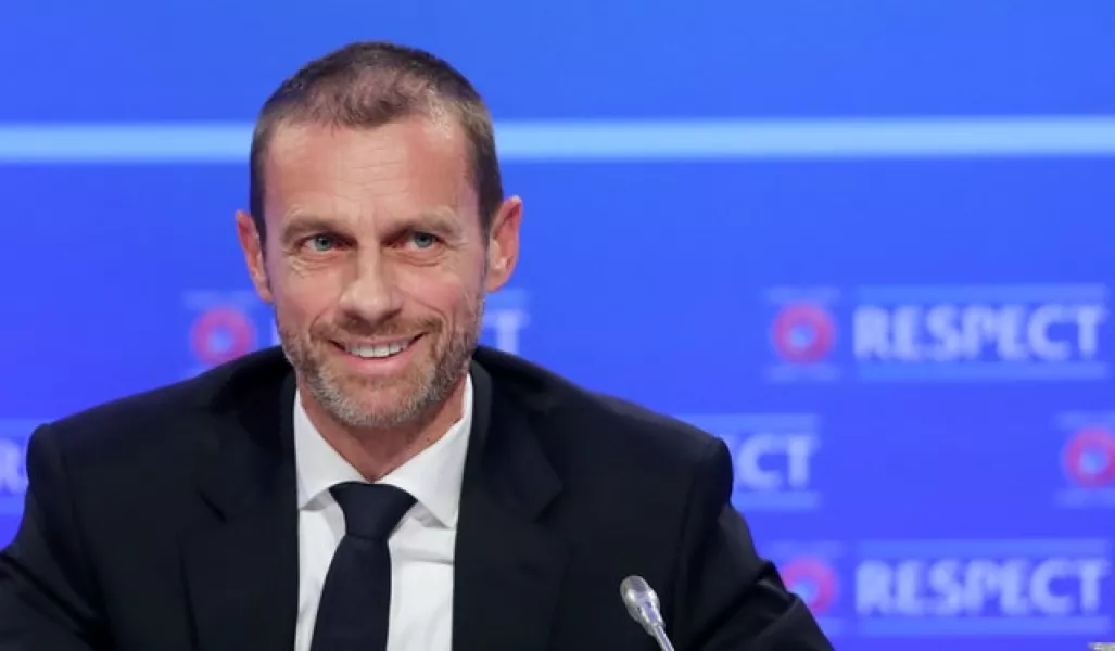 UEFA president Aleksander Ceferin has called for a united approach when discussions continue over the future format of continental club competitions (Niall Carson/PA)