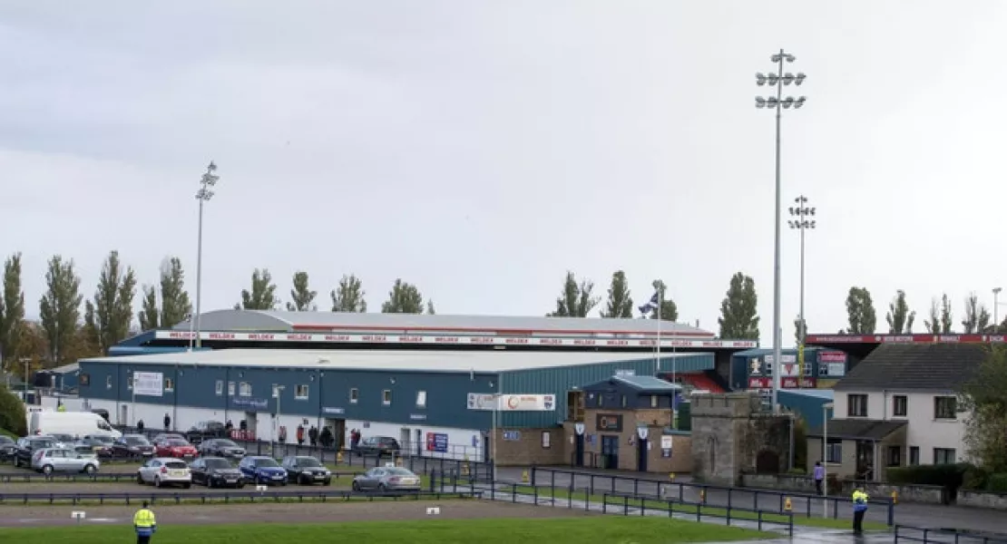 Victoria Park will welcome 300 home fans for Saturday’s clash between Ross County and Celtic (Jeff Holmes/PA)