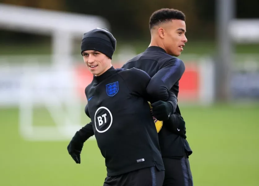 Phil Foden and Mason Greenwood were sent home after breaching coronavirus protocols (Mike Egerton/PA)