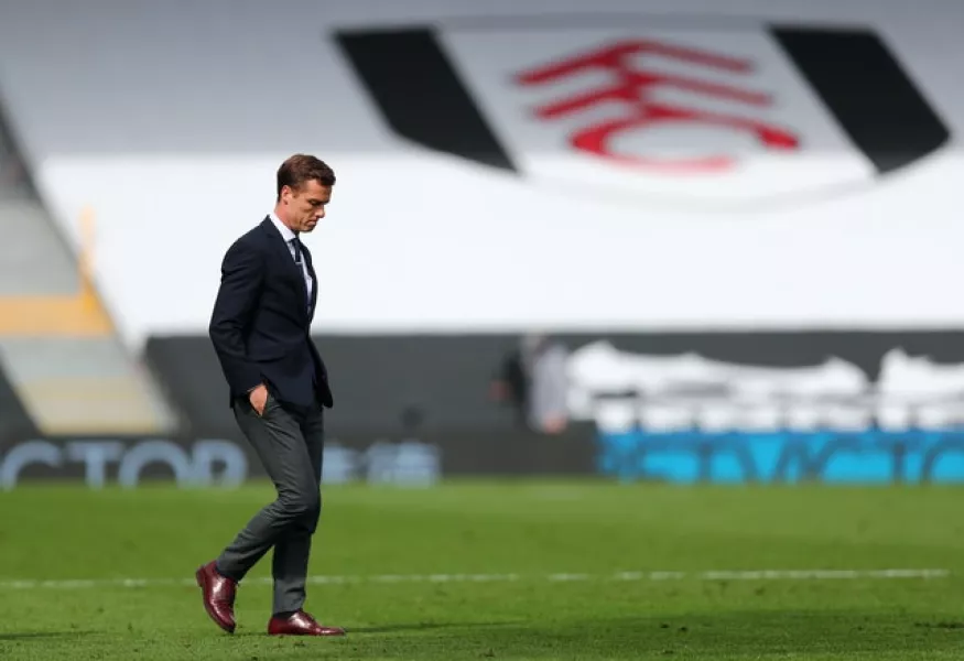 Fulham boss Scott Parker saw his side well beaten on their return to the Premier League (Clive Rose/PA)