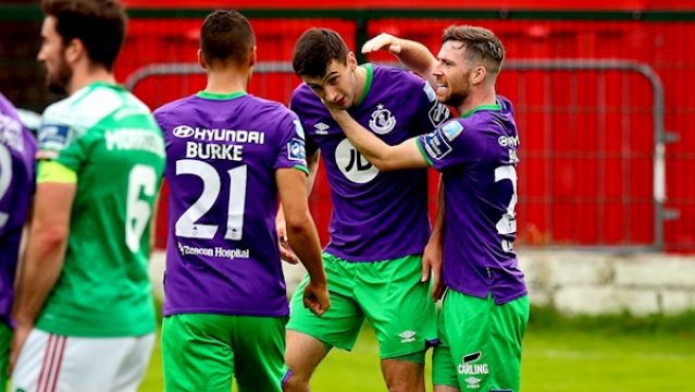 Shamrock Rovers Eight Points Clear At Top Of Table After Cork Win