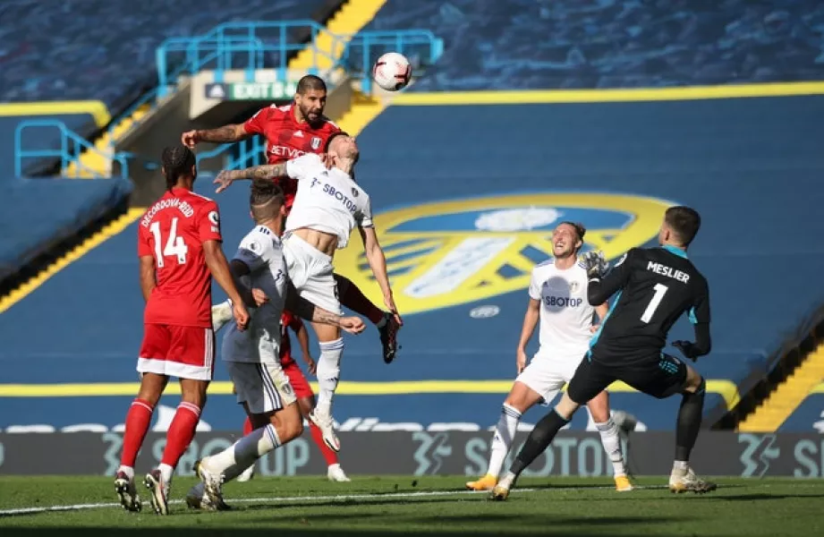 Aleksandar Mitrovic scores Fulham’s second goal (Carl Recine/PA)