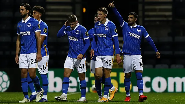 Brighton To Face Manchester United After Brushing Aside Preston