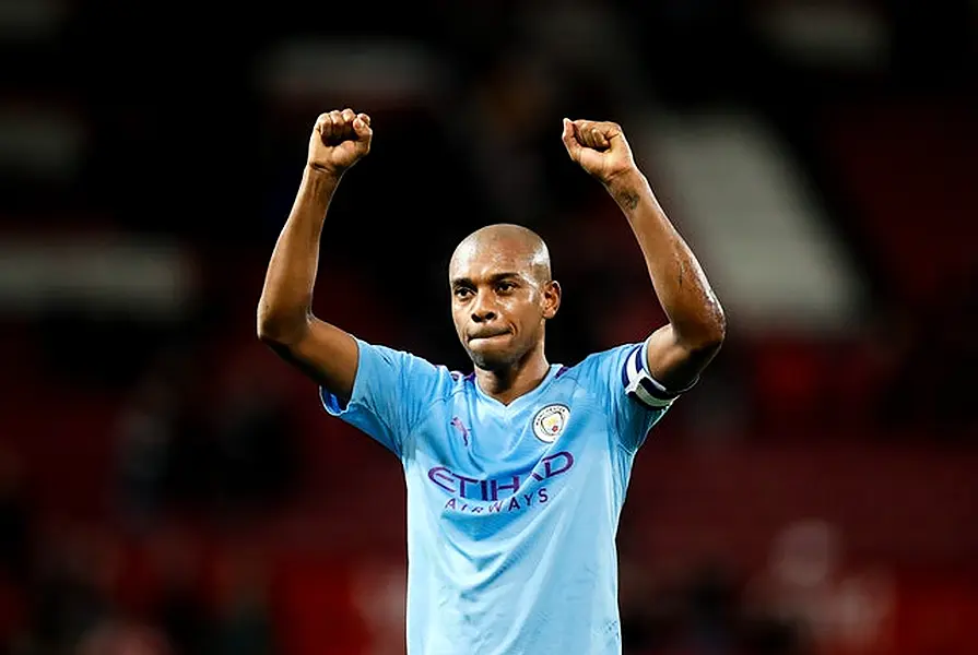 Fernandinho will captain City this season (Martin Rickett/PA)