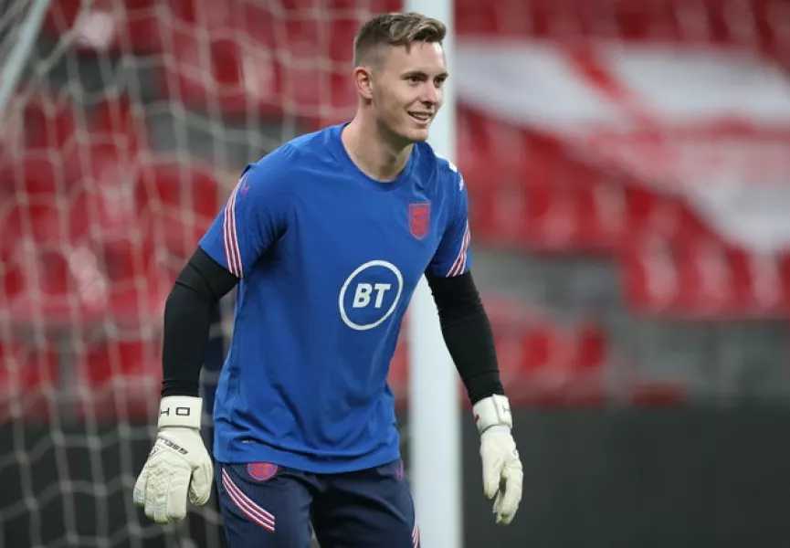 Dean Henderson was an unused substitute in England’s Nations League matches this month (Nick Potts/PA)