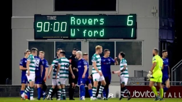 Shamrock Rovers Put Six Past Waterford To Go Eight Points Clear