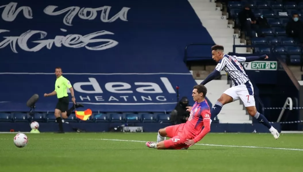 Callum Robinson fired West Brom into a 2-0 lead (Nick Potts/PA)