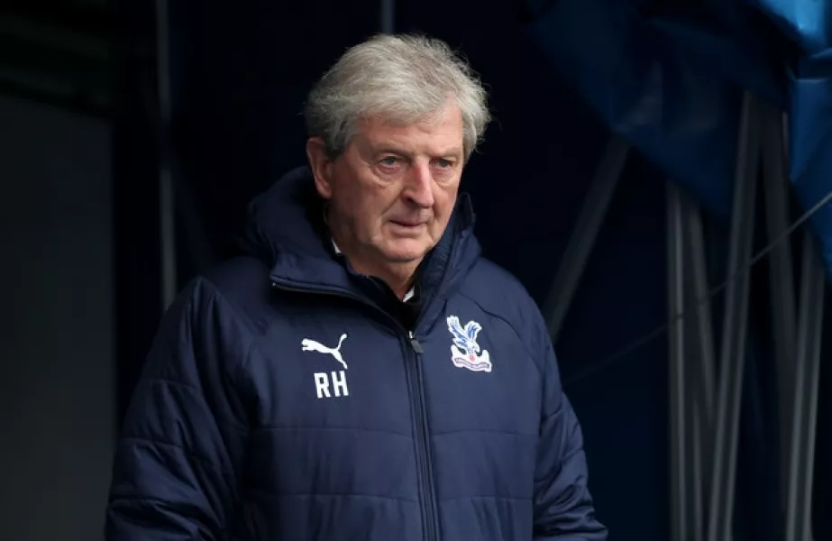 Crystal Palace manager Roy Hodgson was left frustrated (Bradley Collyer/PA)
