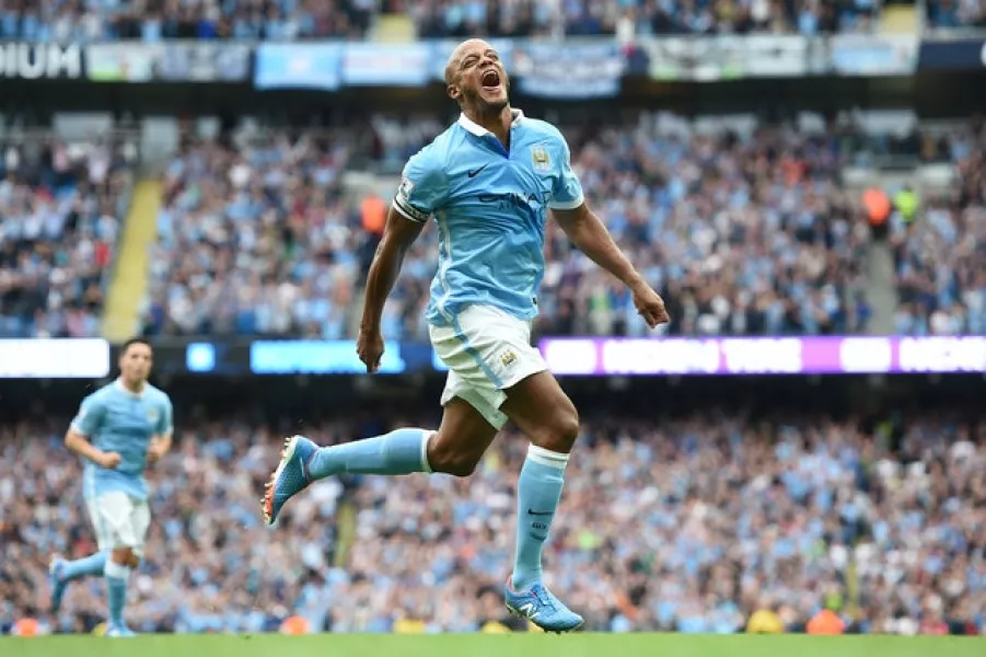 Vincent Kompany has been badly missed since leaving City last year (Martin Rickett/PA)