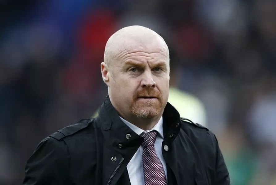 Sean Dyche’s Burnley are yet to record a point in the Premier League this season (Martin Rickett/PA)