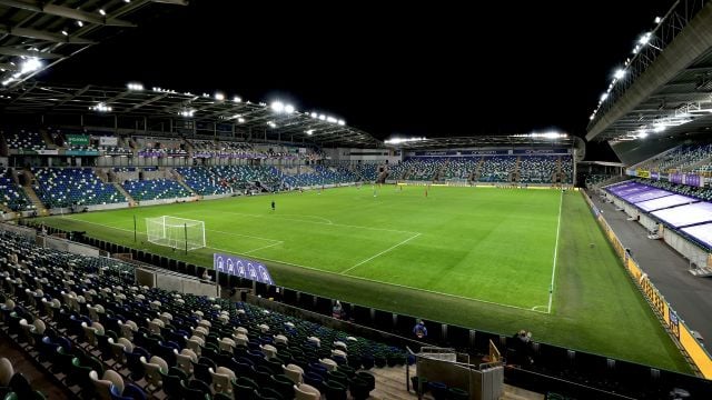 Northern Ireland to welcome 600 fans to Windsor Park for Austria clash