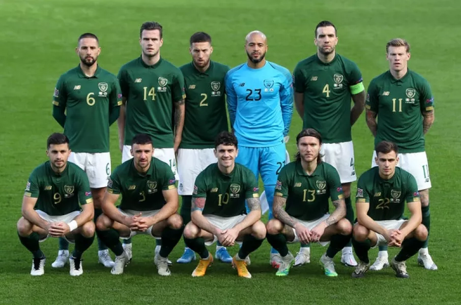 The Republic of Ireland’s starting line-up has been hit by several absentees (Brian Lawless/PA)