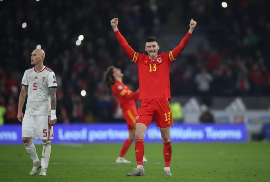 Striker Kieffer Moore has become a key player for Wales since making his debut in 2019 (Nick Potts/PA)