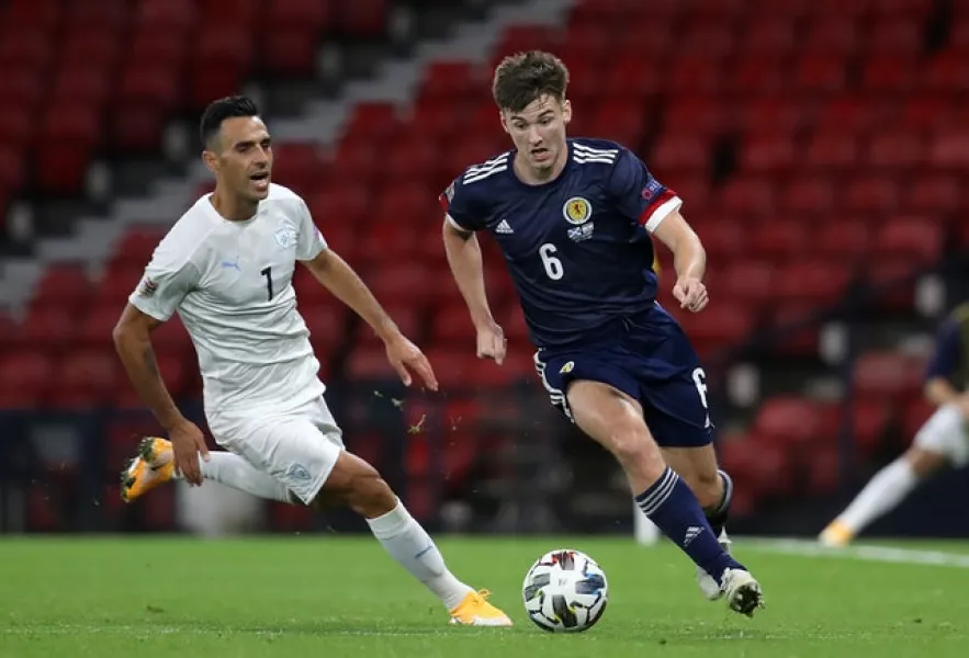 Kieran Tierney was forced to withdraw from the Scotland squad (Andrew Milligan/PA)