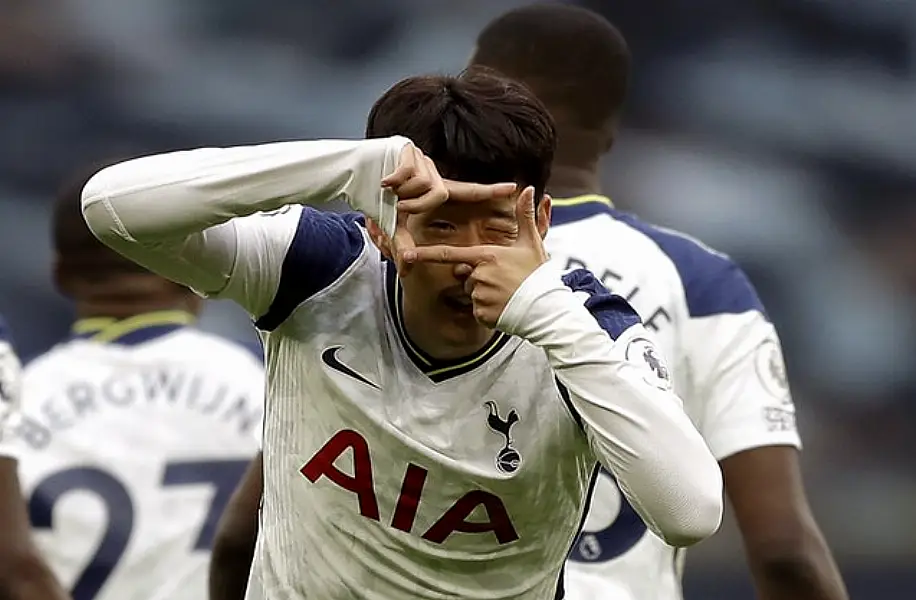 Son Heung-min continued his fine form (Matt Dunham/PA)