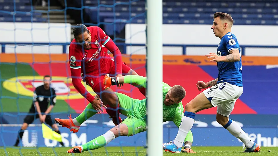 Jordan Pickford To Face No Further Action After Virgil Van Dijk Challenge