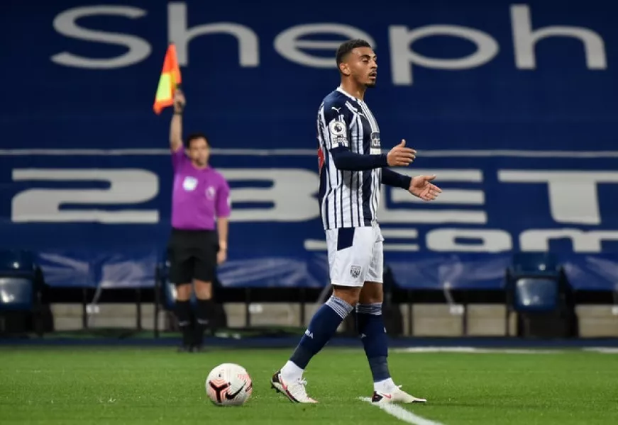 Karlan Grant made his debut for West Brom (Rui Vieira/PA)