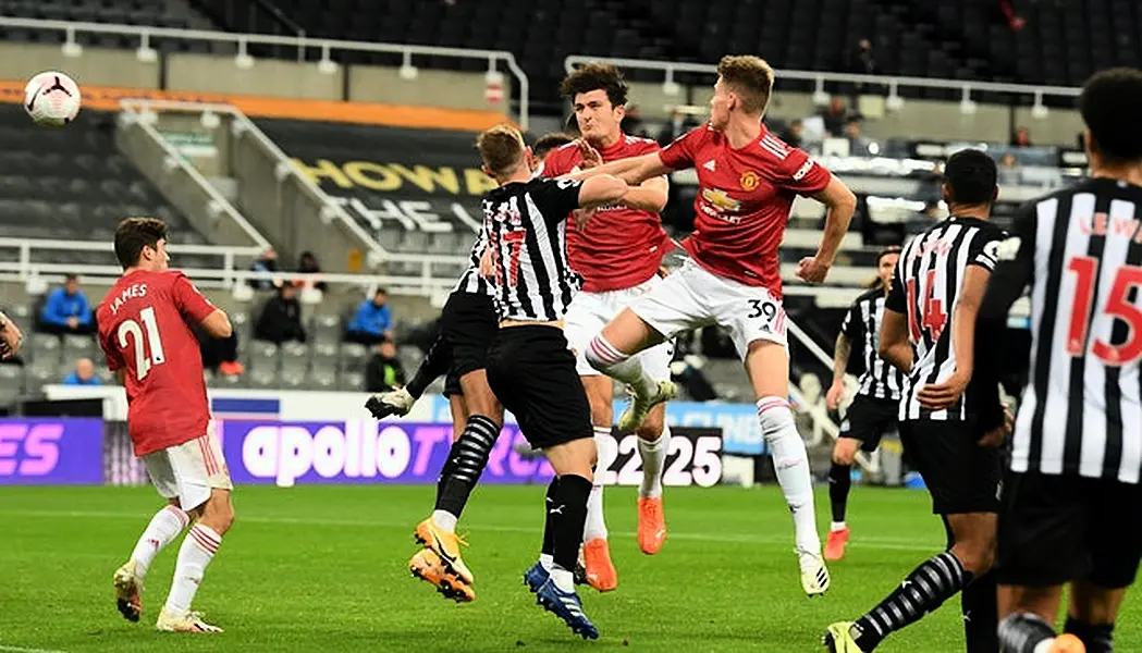 Harry Maguire scored in Saturday’s 4-1 win at Newcastle (Stu Forster/PA)