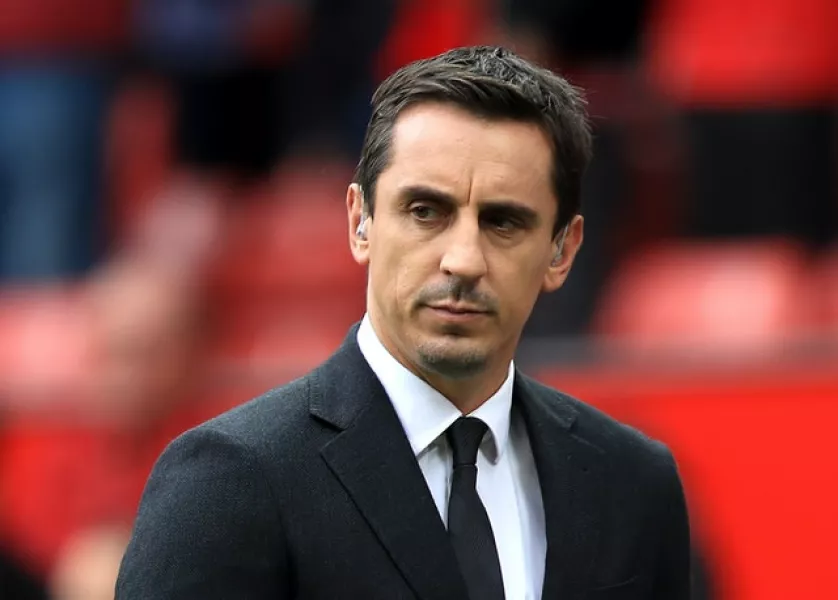 Gary Neville has warned football is in danger of “eating itself”. Photo: Mike Egerton/PA