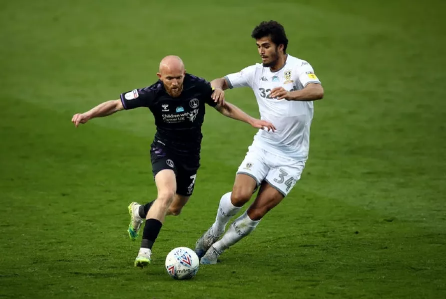 Pascal Struijk (right) will replace Kalvin Phillips against Aston Villa (Tim Goode/PA)