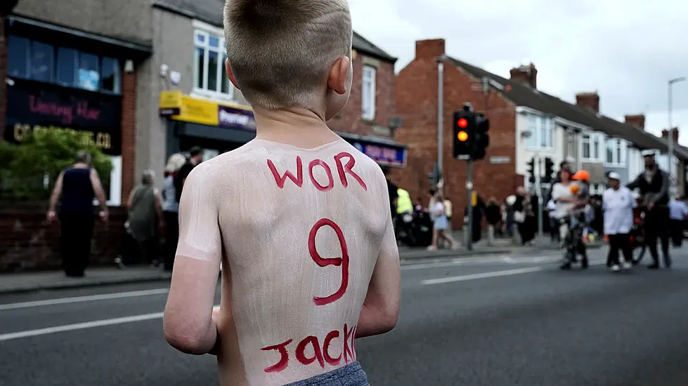 Fans Line-Out In Walkinston As Jack Charlton Laid To Rest In Newcastle