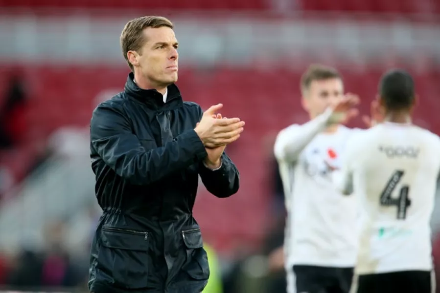 Scott Parker’s Fulham are unbeaten in their last seven matches (Richard Sellers/PA)