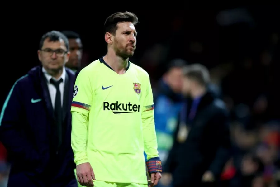 Lionel Messi is still troubled by last season’s semi-final collapse (Nick Potts/PA)