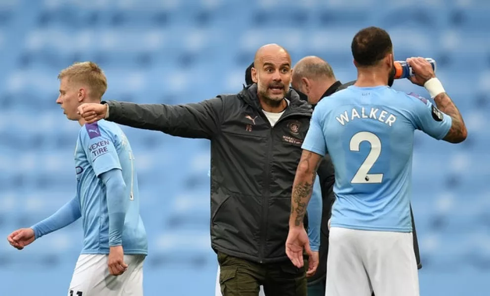 Pep Guardiola is looking to take Manchester City all the way in the Champions League (Oli Scarff/NMC Pool)