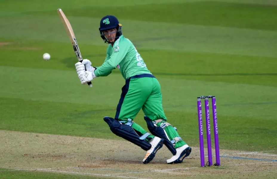 Curtis Campher held the Ireland innings together for the second match running (Mike Hewitt/PA)