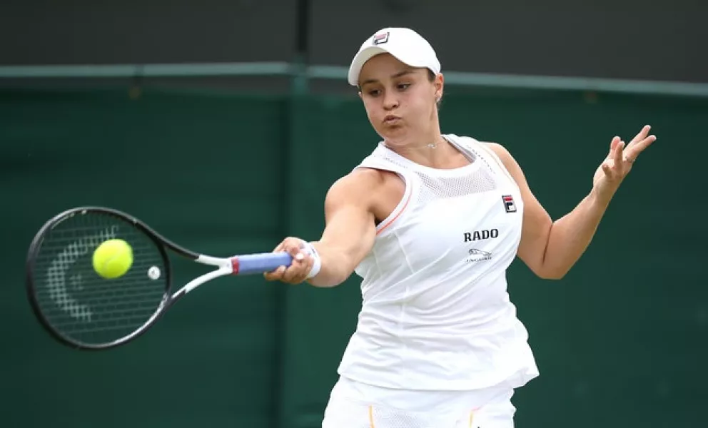 Women’s world number one Ashleigh Barty will not be at Flushing Meadows (Steven Paston/PA)