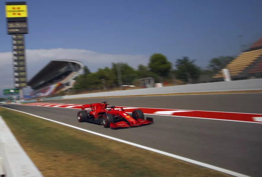 Ferrari’s Sebastian Vettel is under pressure to deliver (AP)