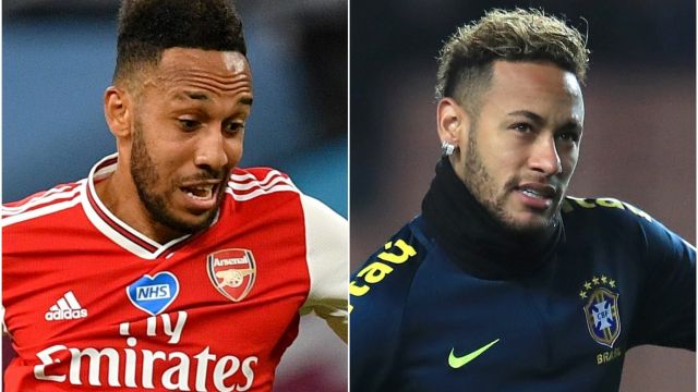 Aubameyang On The Verge Of New Deal, Barca Looking To Get Neymar Back