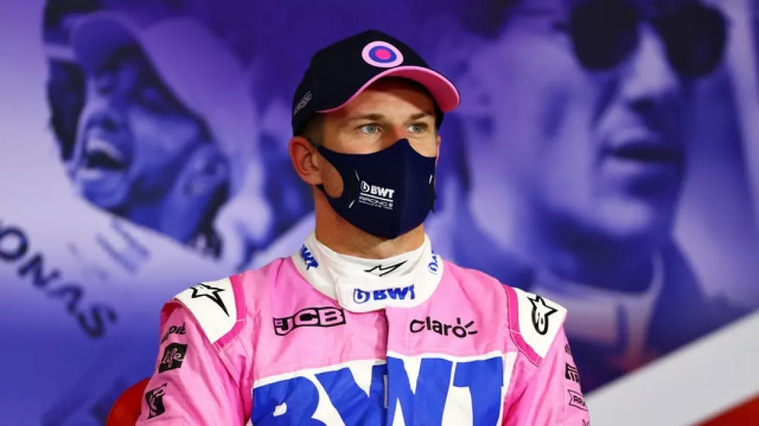 Nico Hulkenberg deputised for Perez at Silverstone (Dan Istitene/AP)
