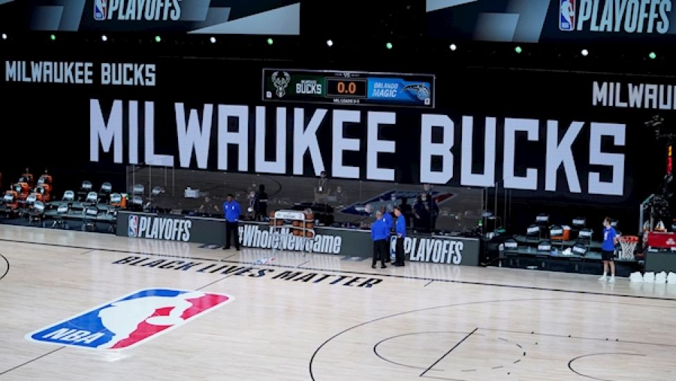 Nba's Milwaukee Bucks Boycott Game Over Jacob Blake Shooting