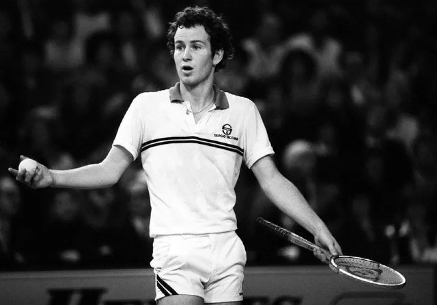 David Mercer enjoyed a a run-in with John McEnroe (PA)