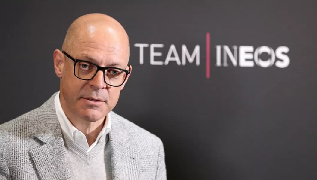 Dave Brailsford said he had every confidence in a younger team at the Tour. Photo: Martin Rickett/PA