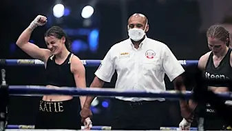 Katie Taylor Beats Defline Persoon By Unanimous Decision