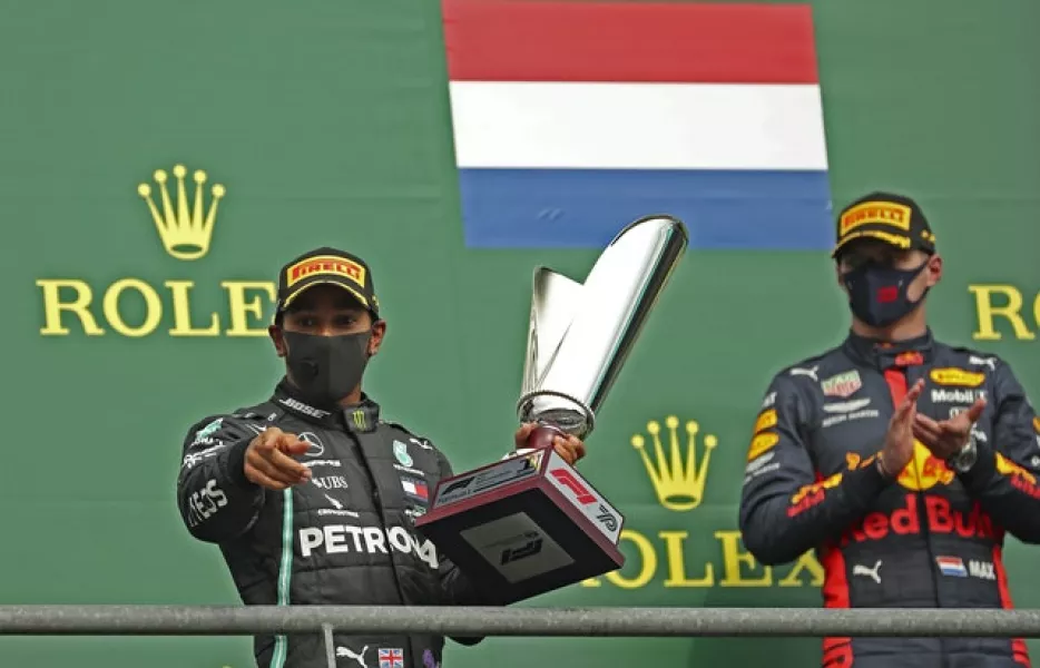 Lewis Hamilton edged closer to a seventh word title with victory in Belgium (AP Photo/Francisco Seco, Pool)
