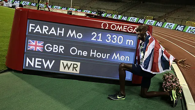 Mo Farah Breaks One Hour Run World Record At Diamond League In Brussels