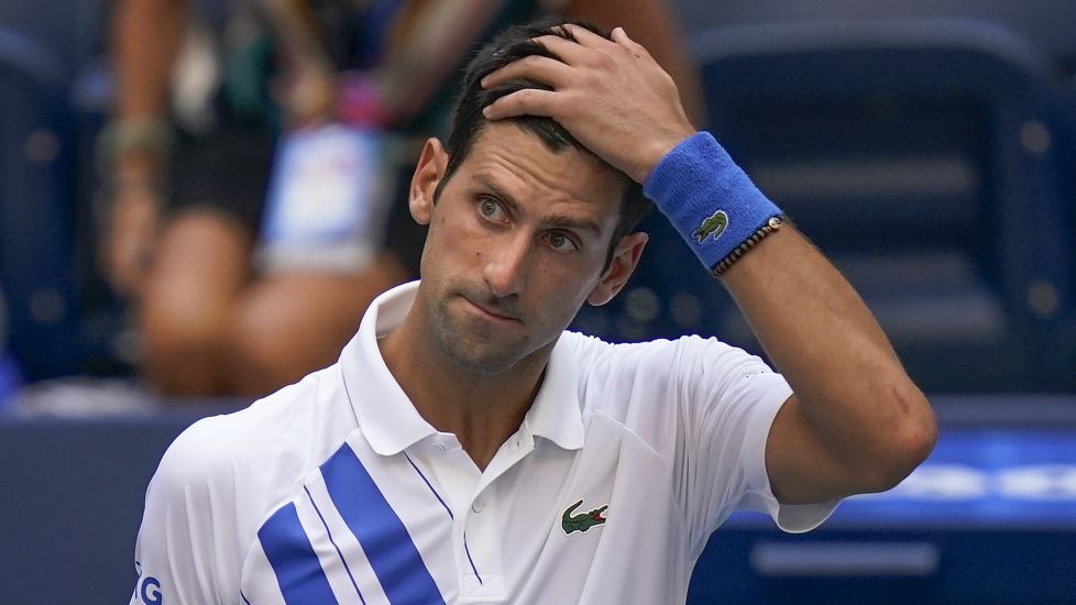 Novak Djokovic Disqualified From Us Open After Hitting Line Judge With Ball