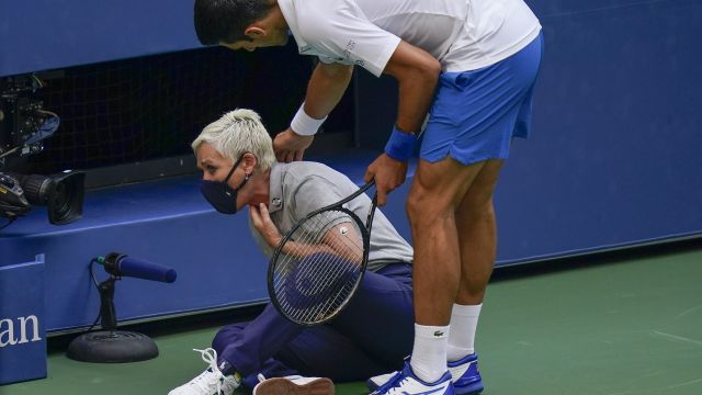 Novak Djokovic Urges Fans To Show Support For Us Open Line Judge