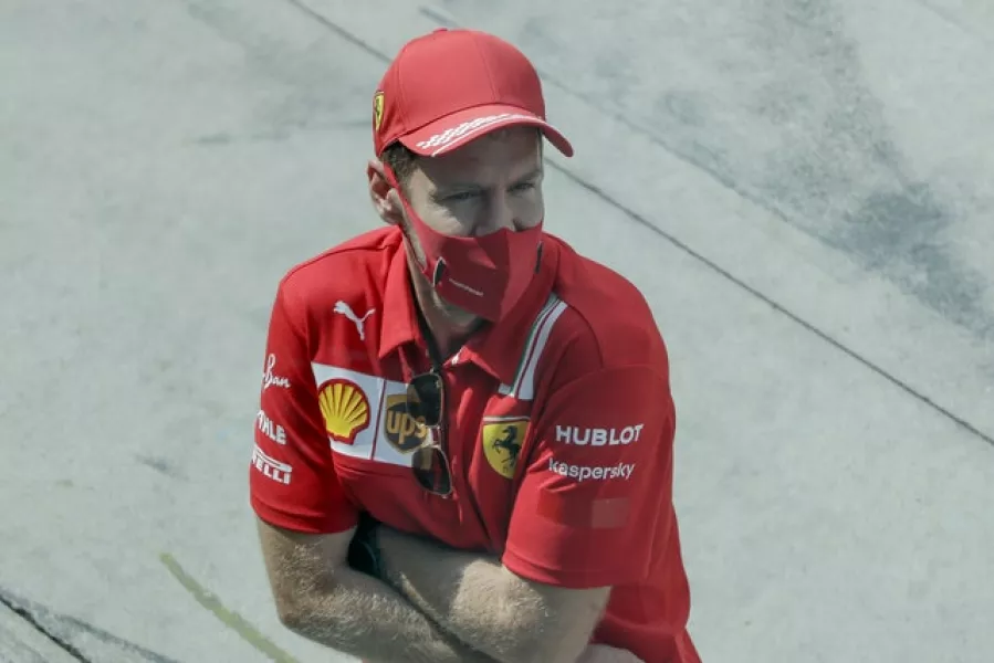 Vettel has endured a nightmare season with Ferrari (AP Photo/Luca Bruno, Pool)