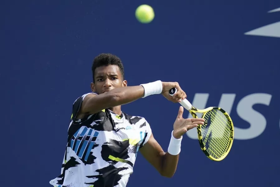 Auger-Aliassime is an exciting prospect (Seth Wenig/AP)
